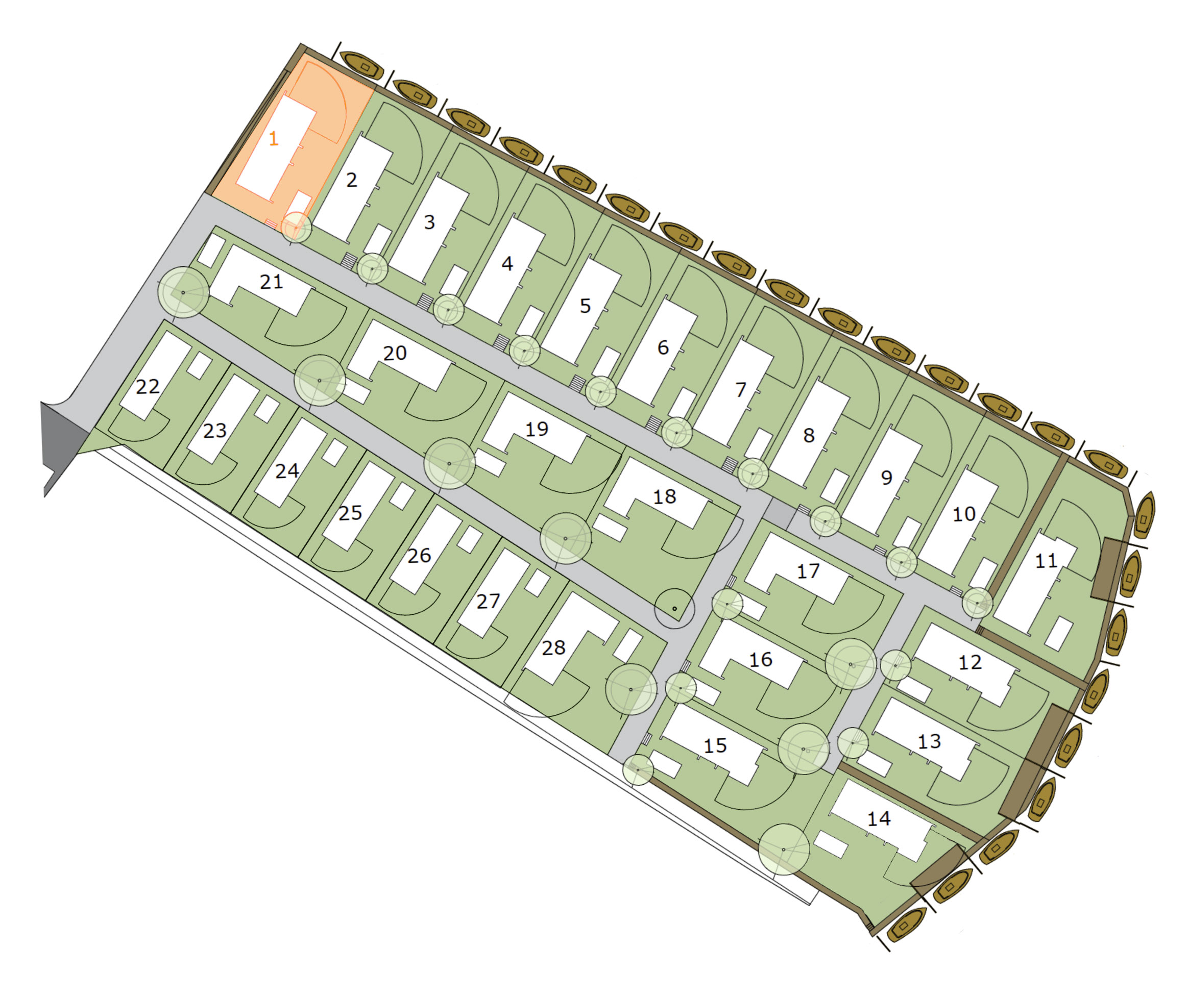 Kavel 1 Villapark Ardea Warmond Kagerplassen